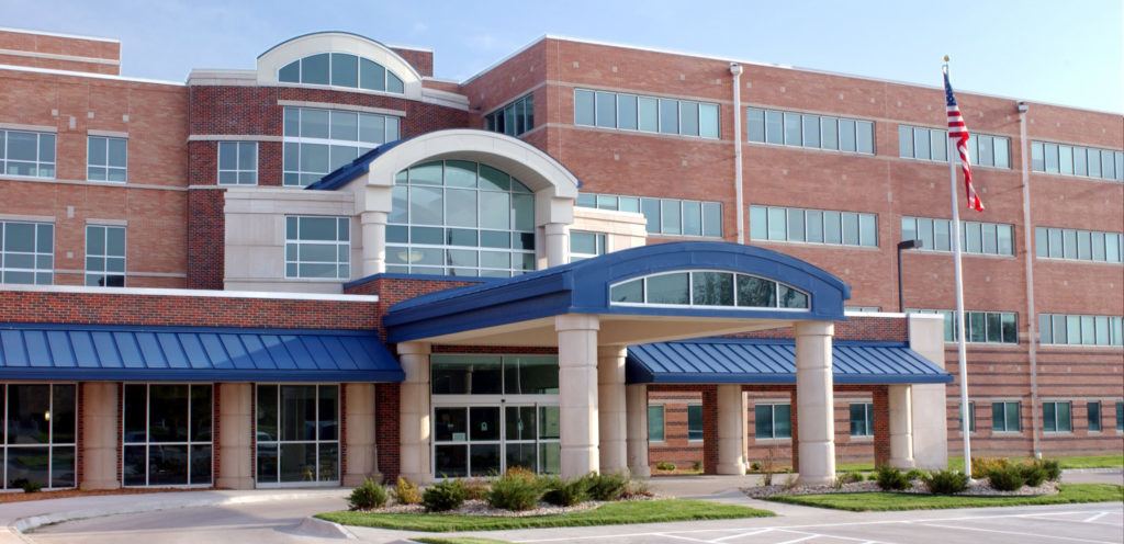 Newman Regional Health Main Entrance